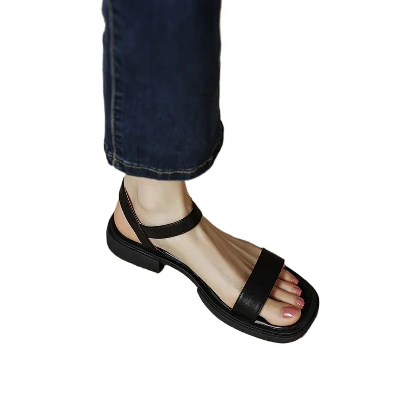 Dames Vegan Leer Sandalen