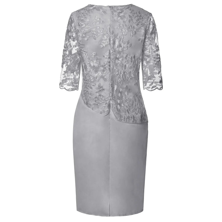 Dames Midi Jurk Korte Mouwen
