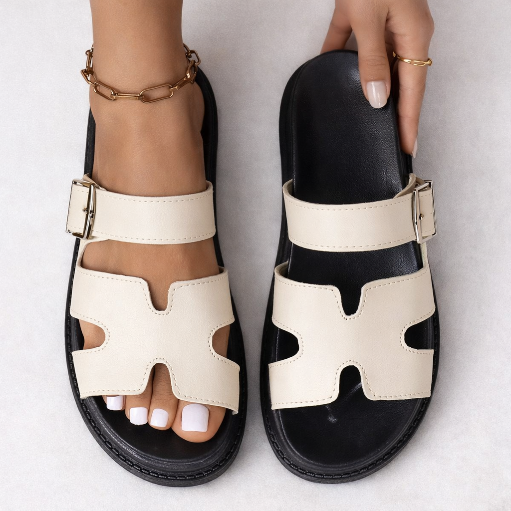 Women's Orthopedic Flat Sandals Platform Sole