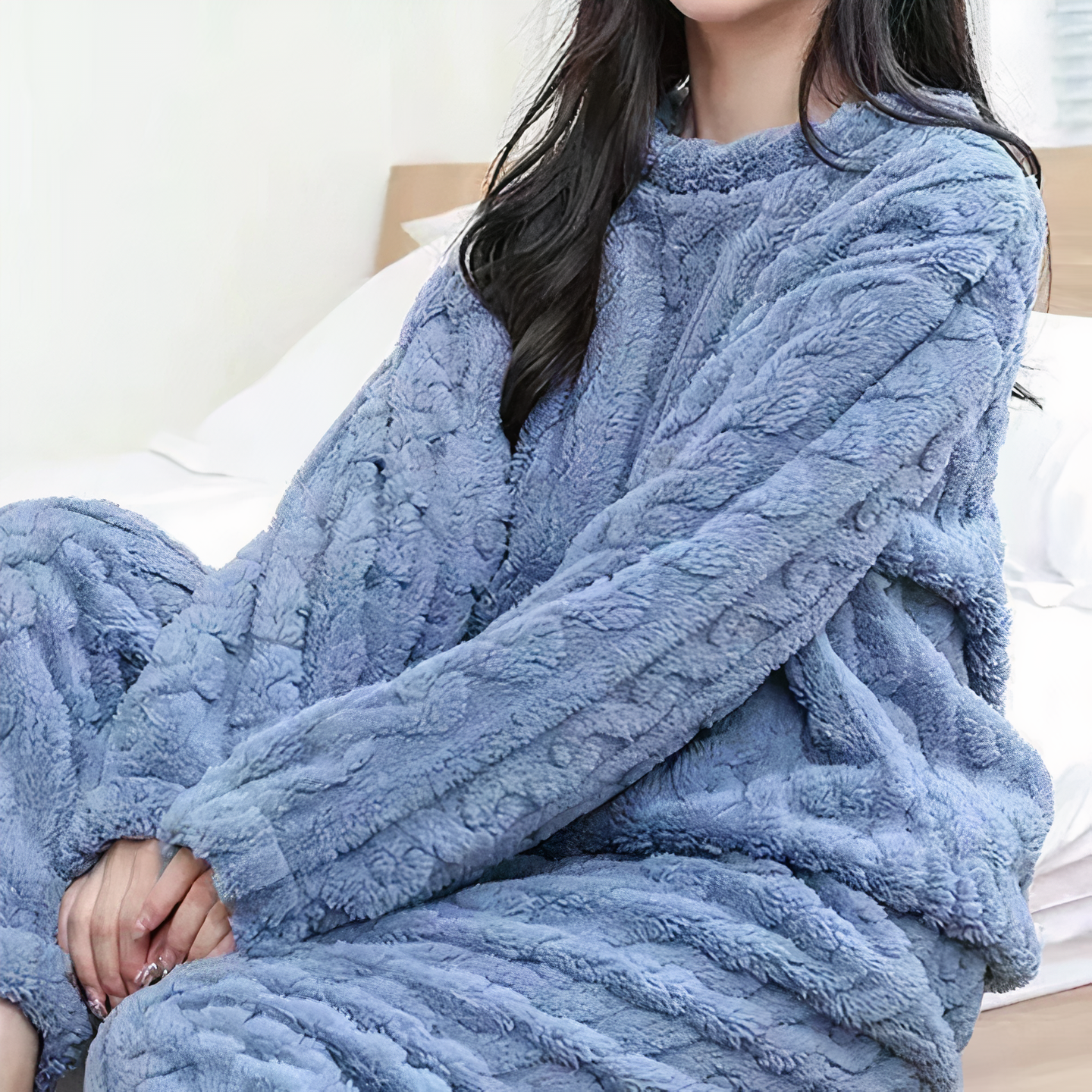 Ravena Set | Warme Fleece Pyjama Set
