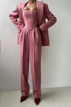 Dames Elegante Drie Delige Set