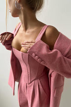 Dames Elegante Drie Delige Set