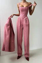 Dames Elegante Drie Delige Set