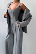Dames Elegante Drie Delige Set