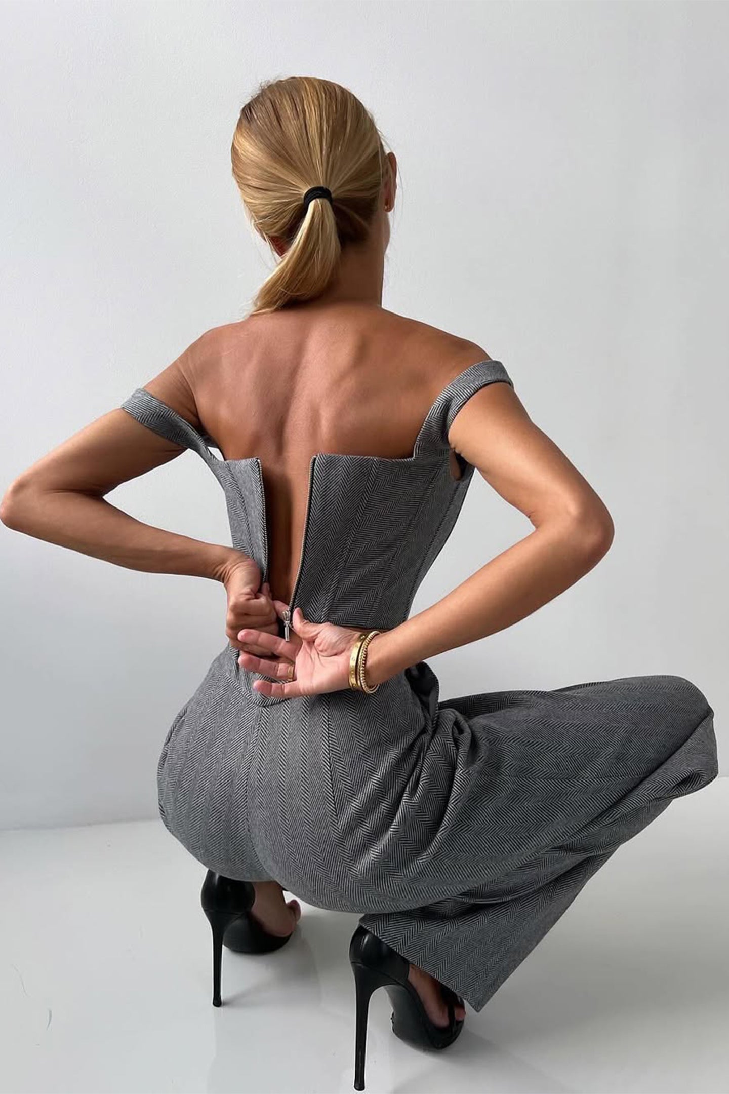 Dames Elegante Drie Delige Set
