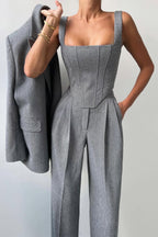 Dames Elegante Drie Delige Set