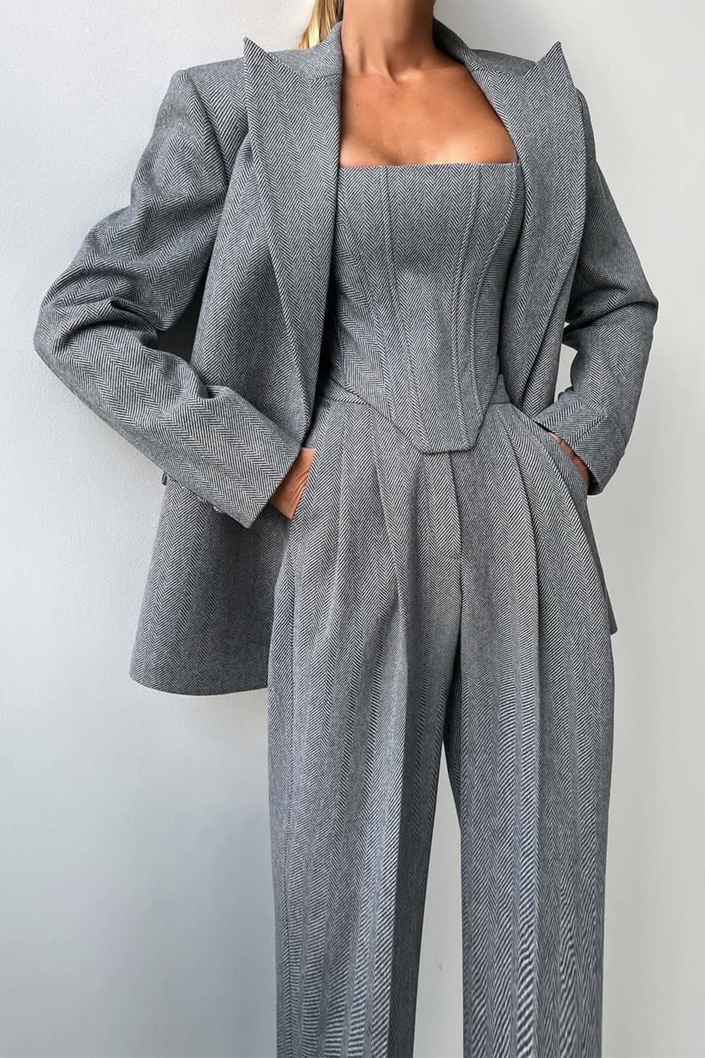 Dames Elegante Drie Delige Set