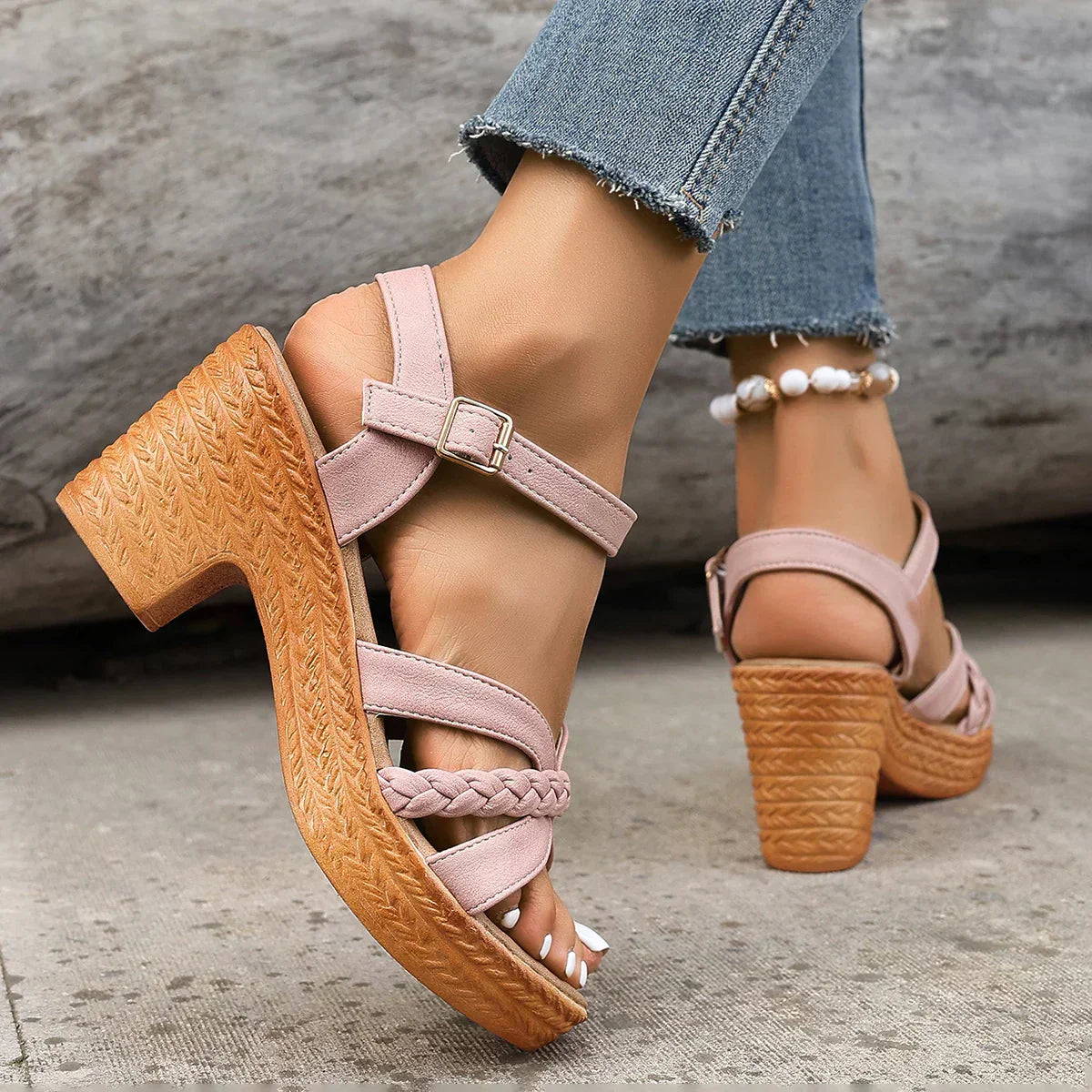 Dames Comfort Sandalen met Verstelbare Pasvorm