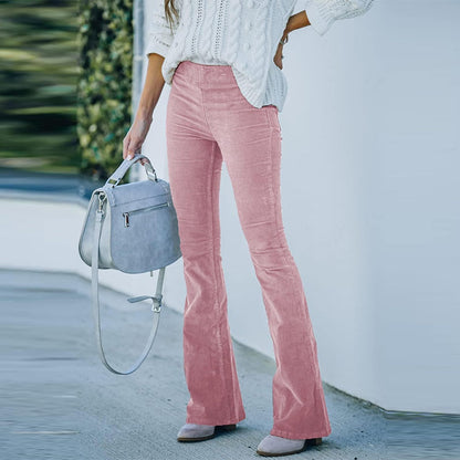 Ufrida Broek | Vrouwen Corduroy Flare Broek