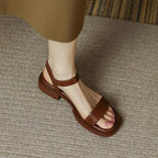 Dames Vegan Leer Sandalen