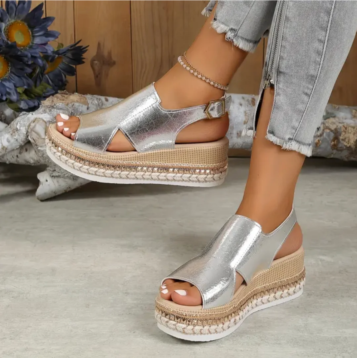 Dames Orthopedische Sandalen met Demping