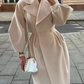 Yassmine Coat | Herfst Lange Elegante Jas