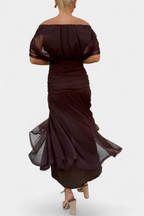 Dames Maxi Jurk met V Hals