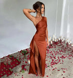 Dames Elegante Maxi Jurk voor Bruiloftsgasten