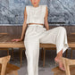 Maudie Set | Dames Tweedelige Crop Top & Broek Set