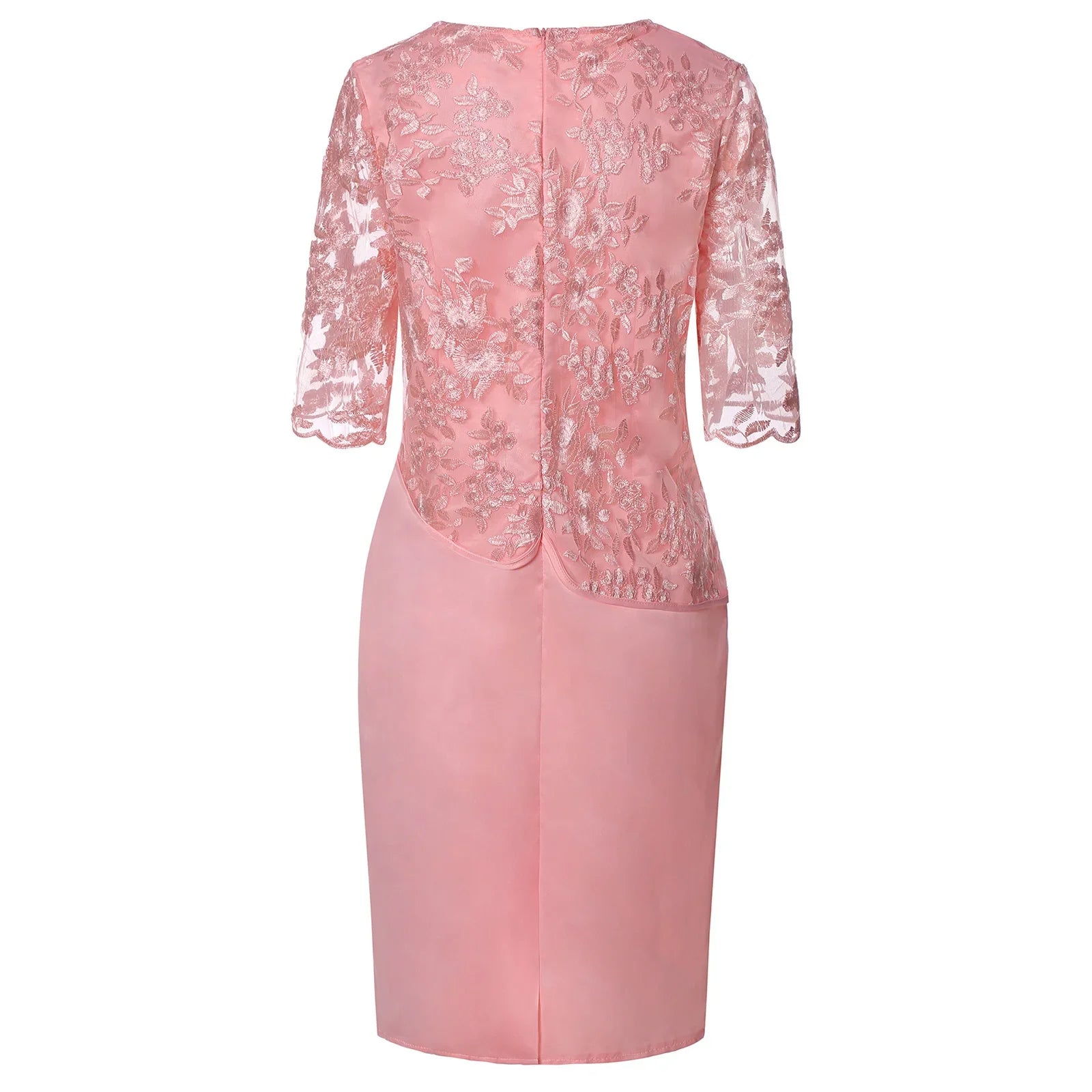 Women's Midi Dress Short Sleeve