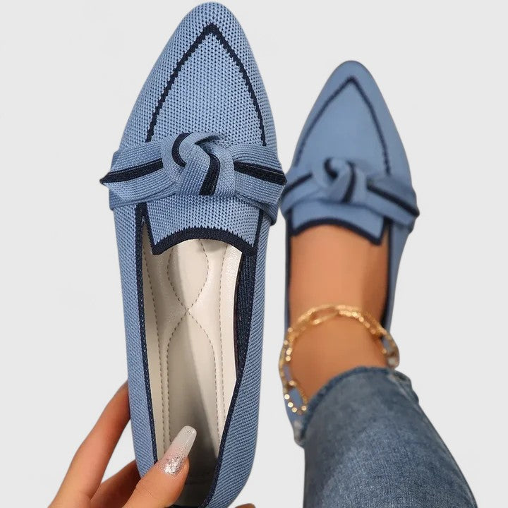 Dames Orthopedische Mocassins Met Puntneus