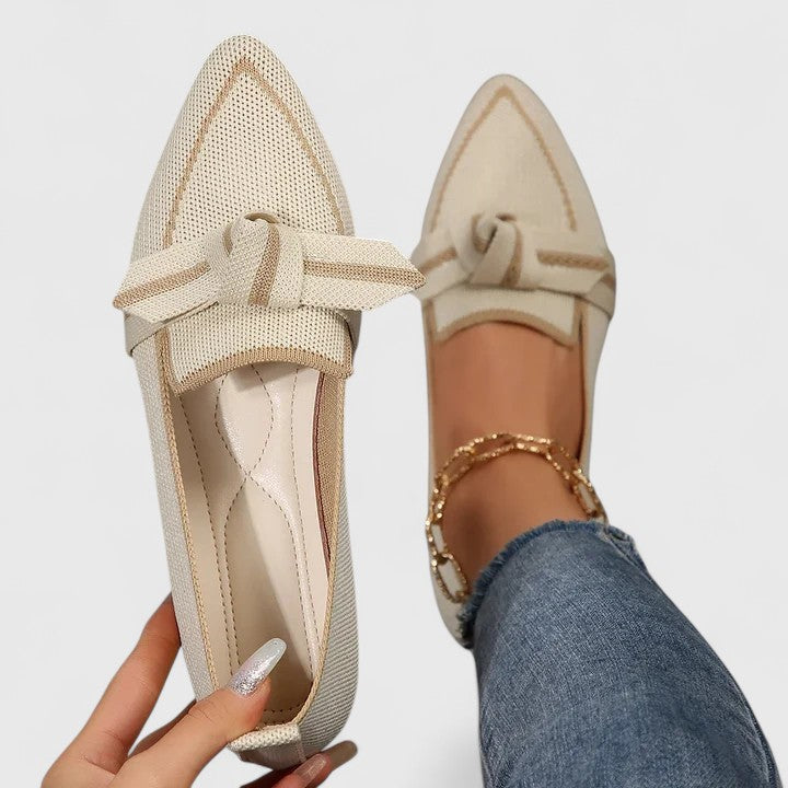 Dames Orthopedische Mocassins Met Puntneus