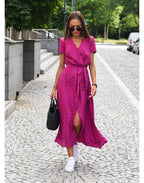 Dames Maxi Jurk Bloemenprint
