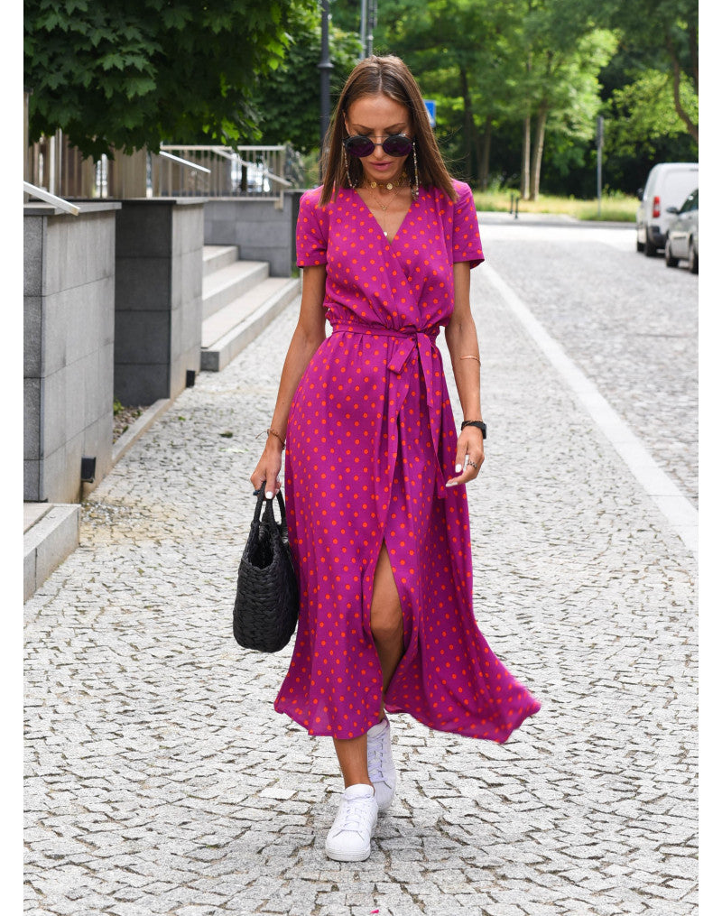 Women's Floral Print Maxi Dress