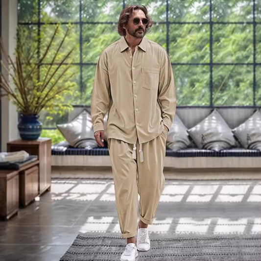 Layne Set | Heren Loose Fit Tweedelige Set