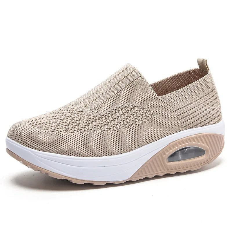 Women's Orthopedic Slip-On Sneakers Wide Fit