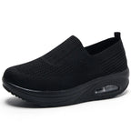 Dames Orthopedische Instap Sneakers Brede Pasvorm