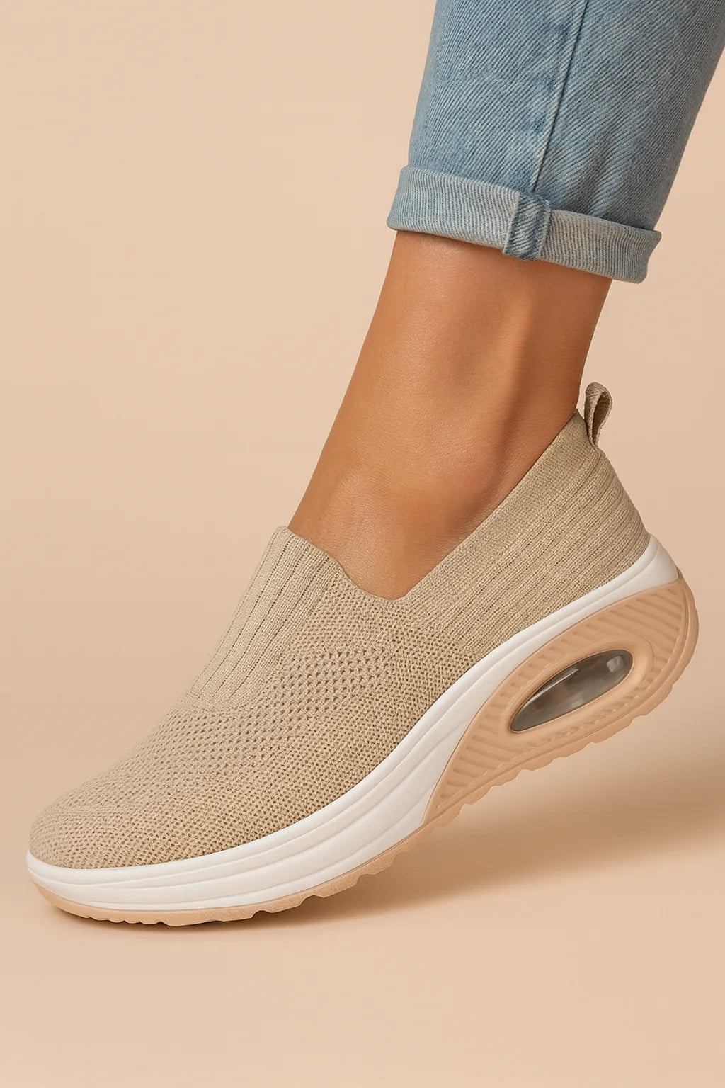 Women's Orthopedic Slip-On Sneakers Wide Fit