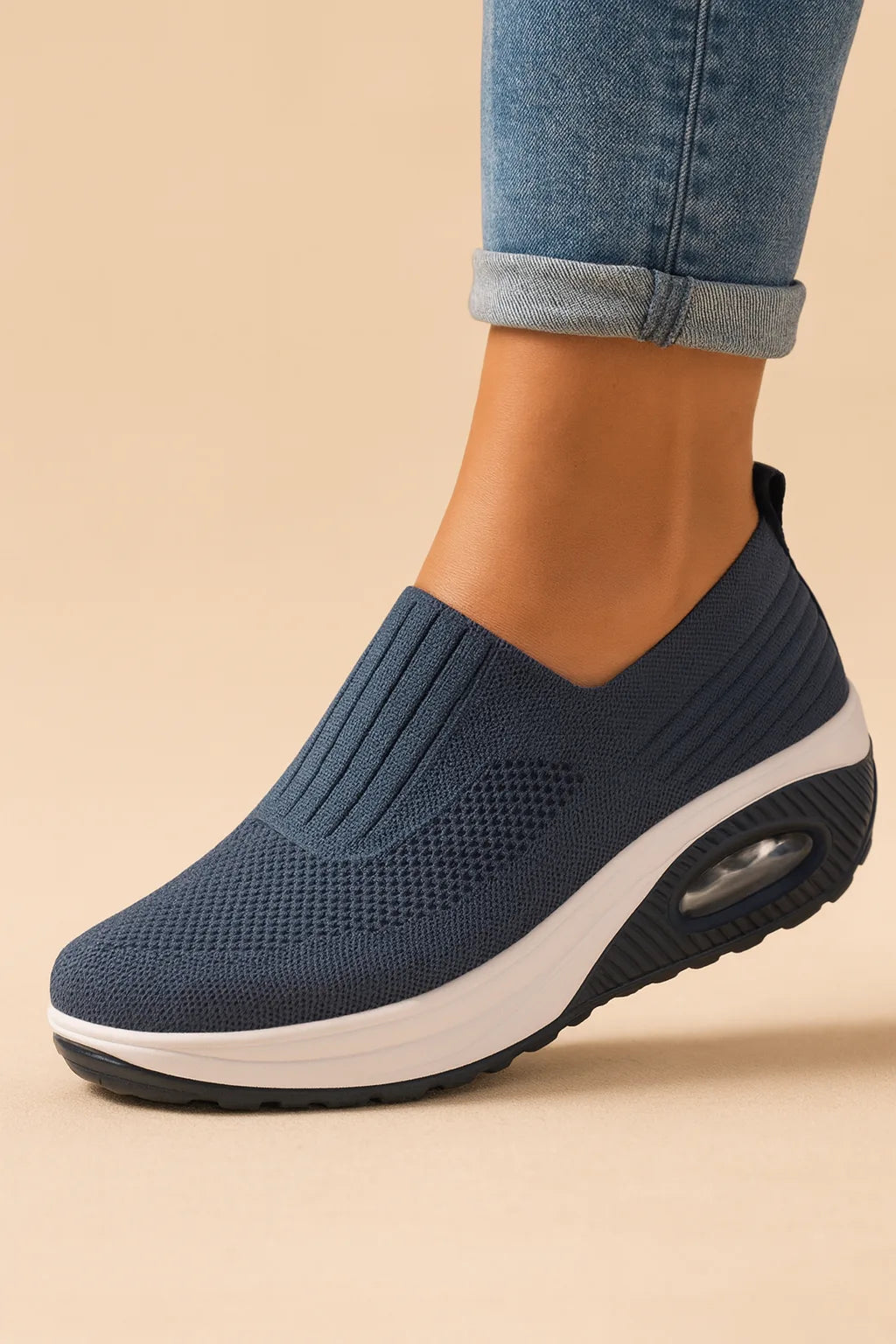 Women's Orthopedic Slip-On Sneakers Wide Fit