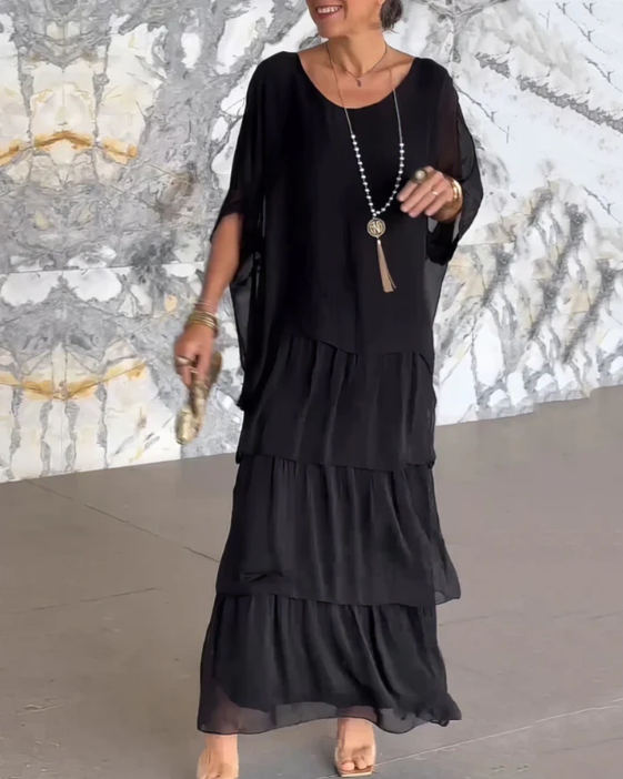 Dames Elegante Lange Maxi Jurk