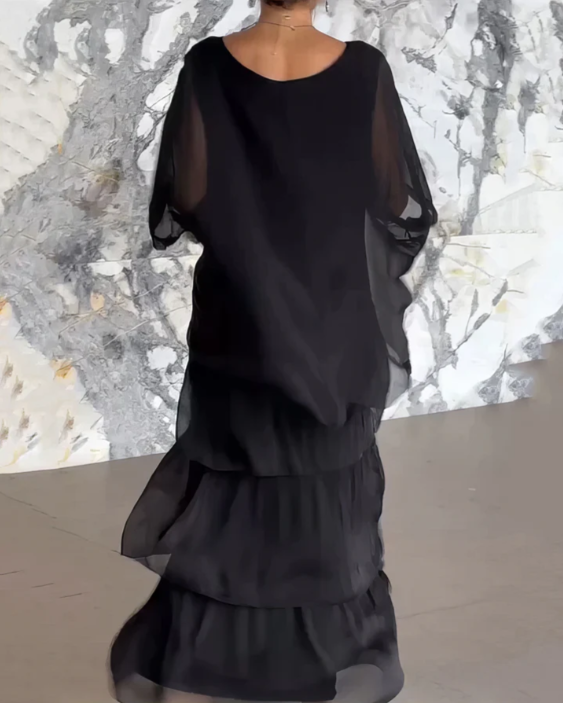 Dames Elegante Lange Maxi Jurk