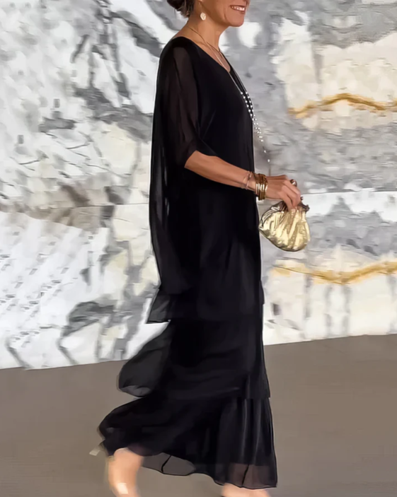 Dames Elegante Lange Maxi Jurk