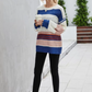 Xaniyah Jumper | Dames Winter Elegante Gestreepte Jumper