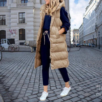 Ulefke Bodywarmer | Lange Gewatteerde Bodywarmer