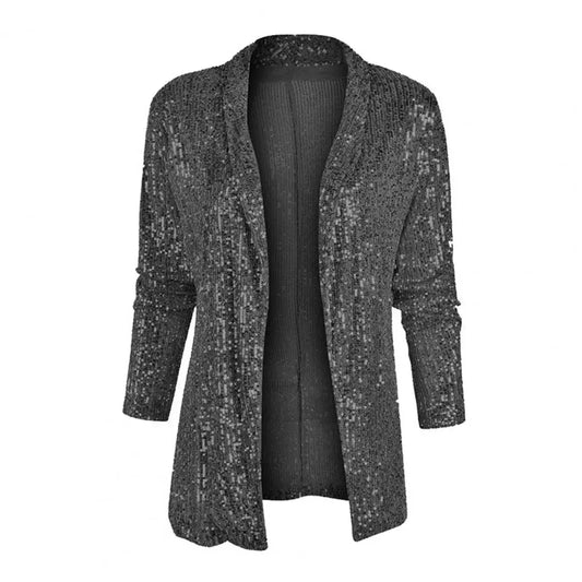 Wakisha Blazer | Dames Herfst Elegante Pailletten Blazer