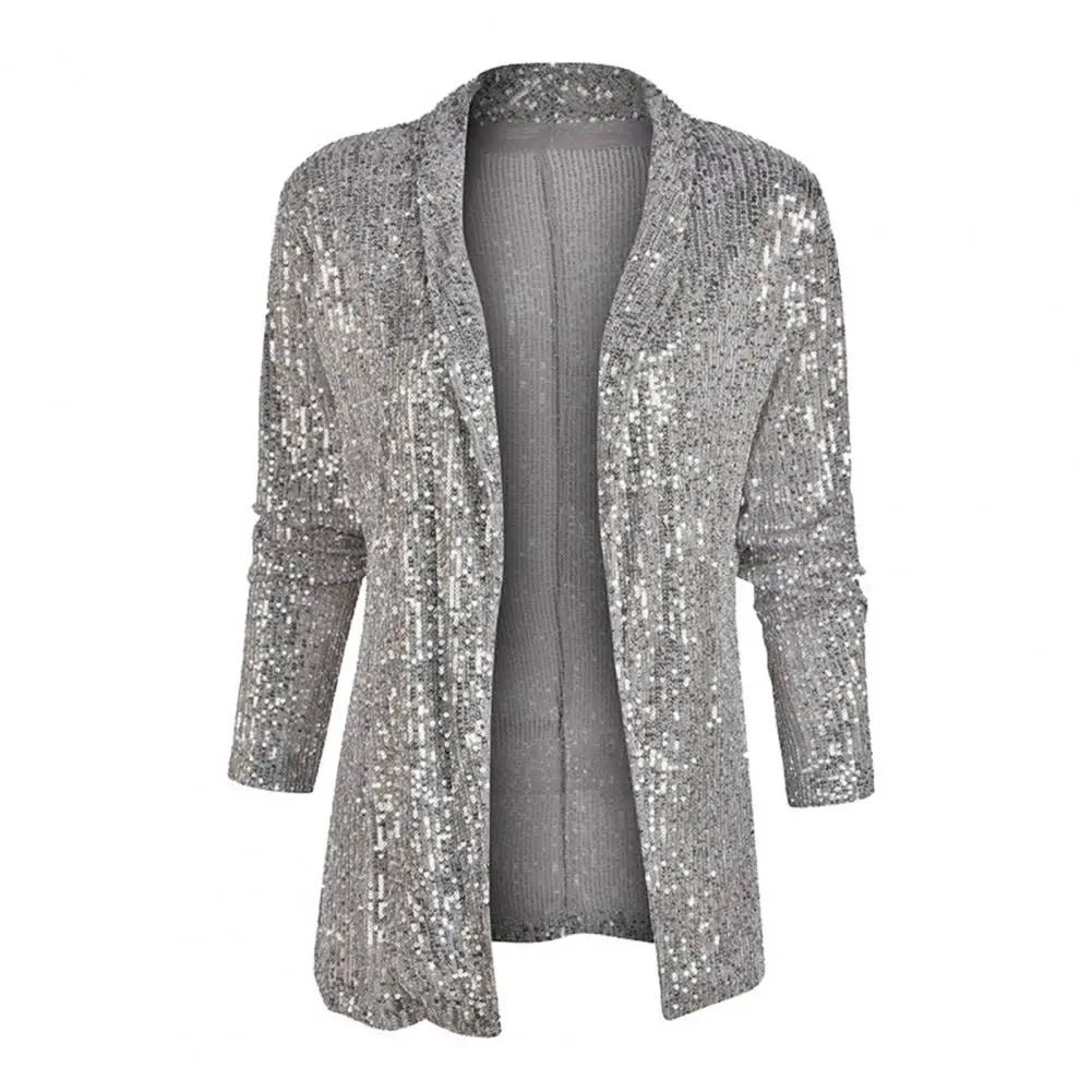 Wakisha Blazer | Dames Herfst Elegante Pailletten Blazer