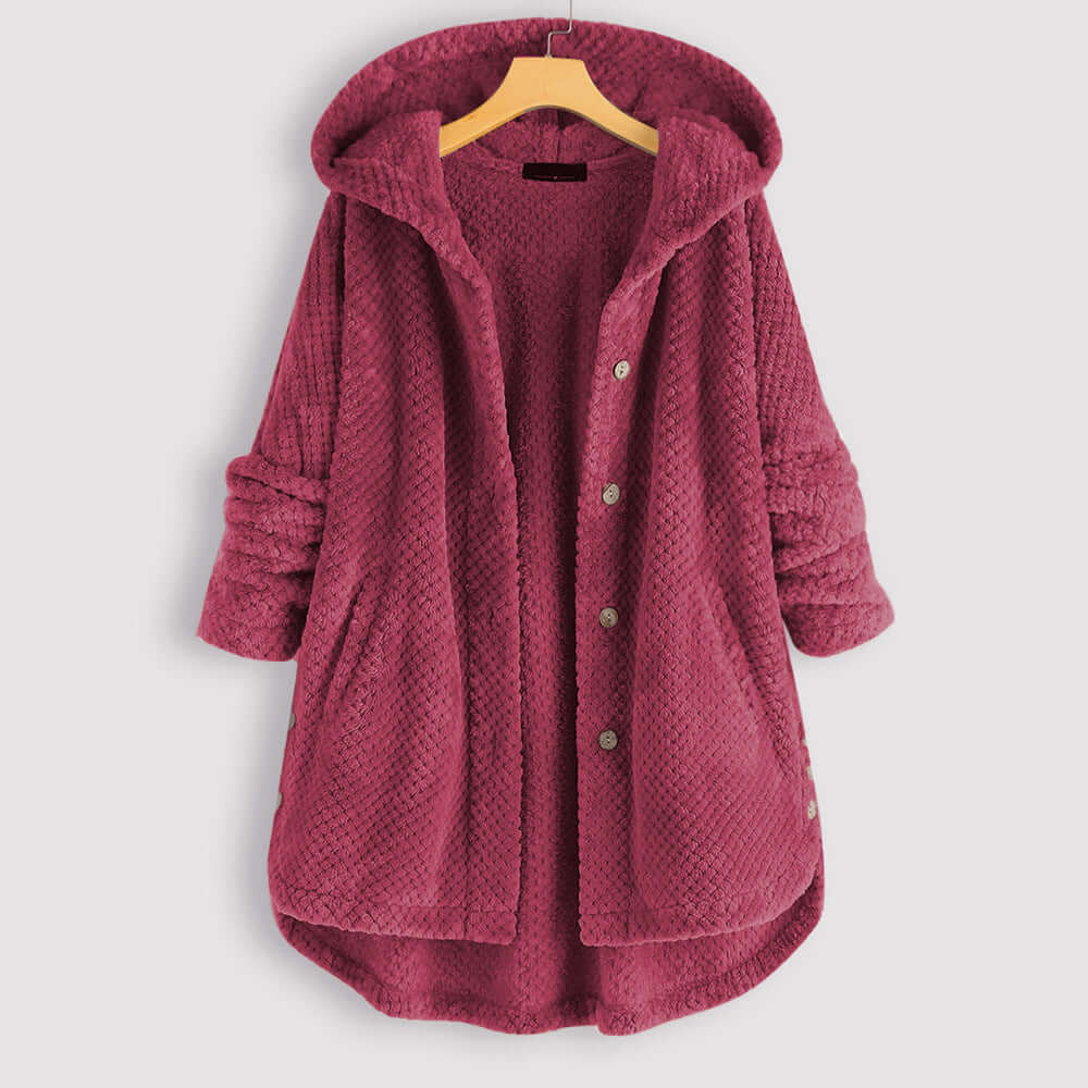 Gail Jas | Winter Zachte Fleece Jas met Capuchon