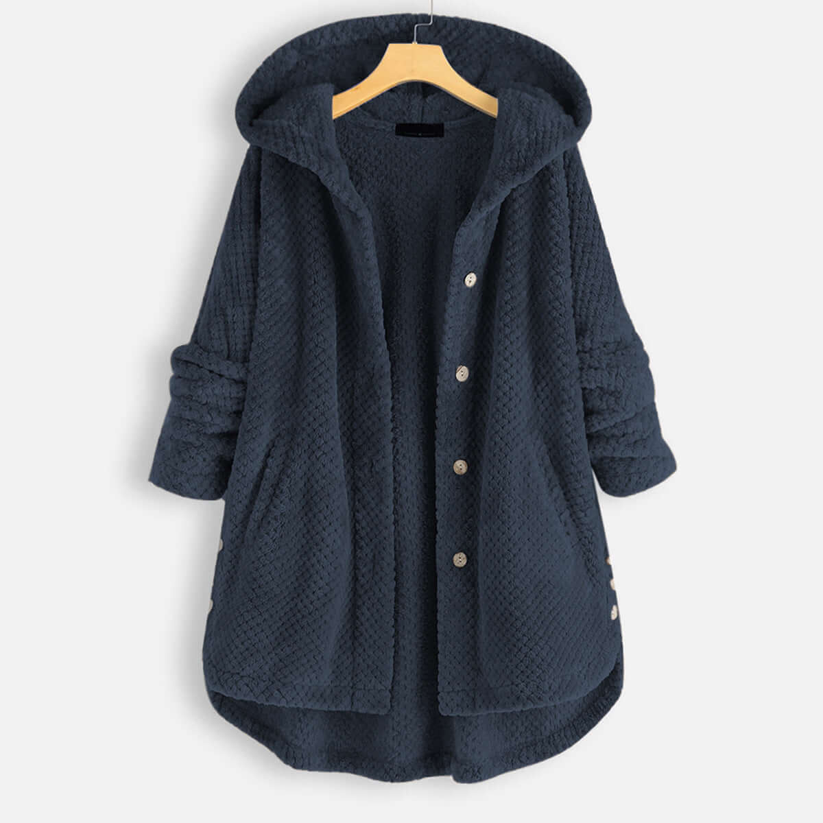 Gail Jas | Winter Zachte Fleece Jas met Capuchon