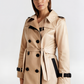 Wayna Jas | Dames Herfst Premium Double-Breasted Trenchcoat