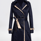 Wayna Jas | Dames Herfst Premium Double-Breasted Trenchcoat