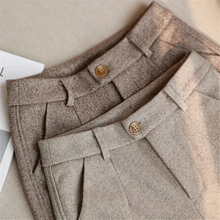 Lennon Broek | Heren Visgraat Pensnit Broek
