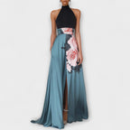 Dames Maxi Jurk met Bloemenprint en A-lijn Pasvorm