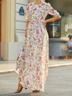 Dames Romantische Maxi Jurk