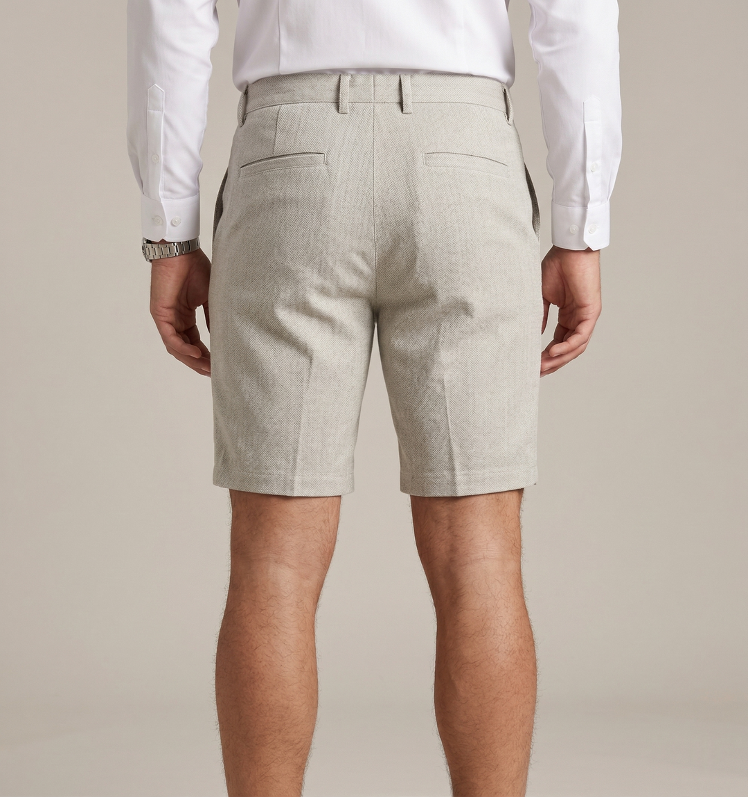 Heren Chino Shorts Katoen Pasvorm