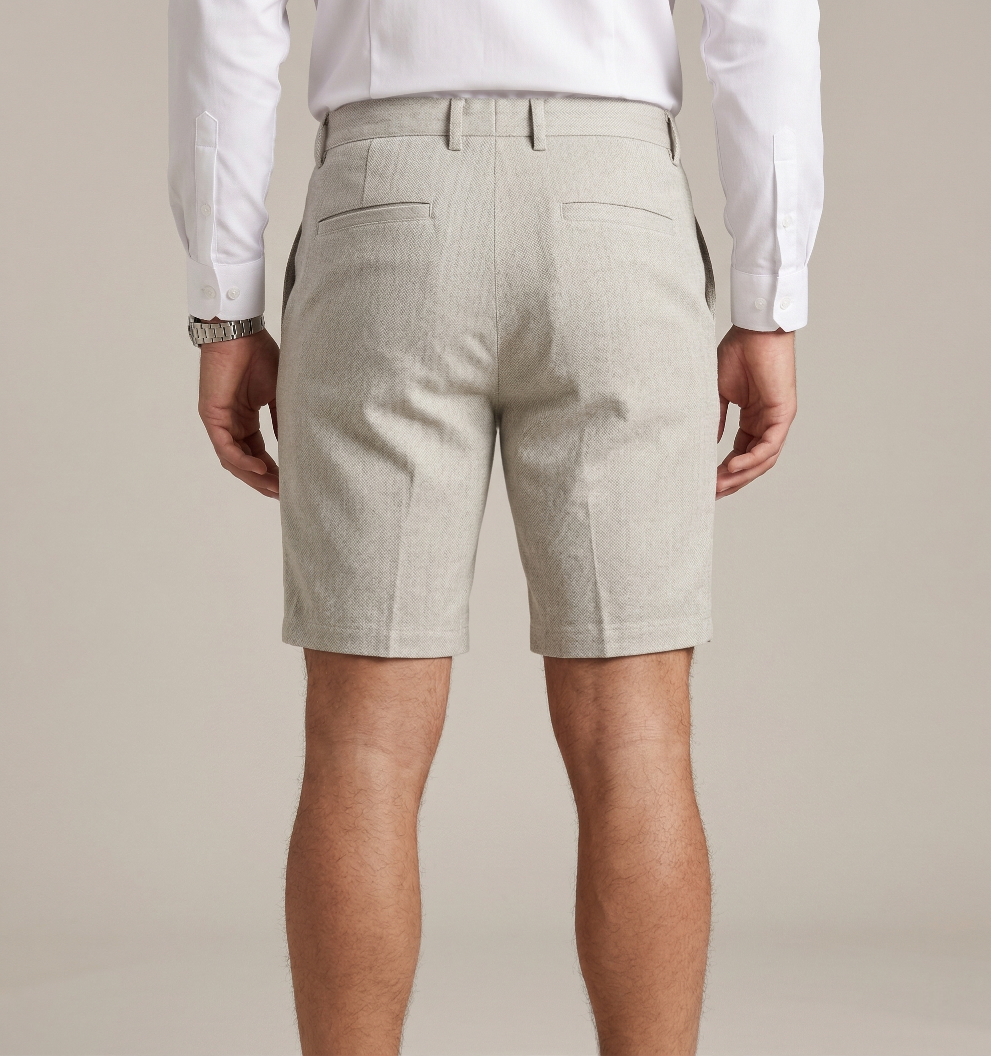 Heren Chino Shorts Katoen Pasvorm