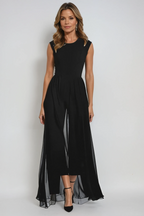 Dames Mouwloze Maxi Avondjurk Elegante Stijl