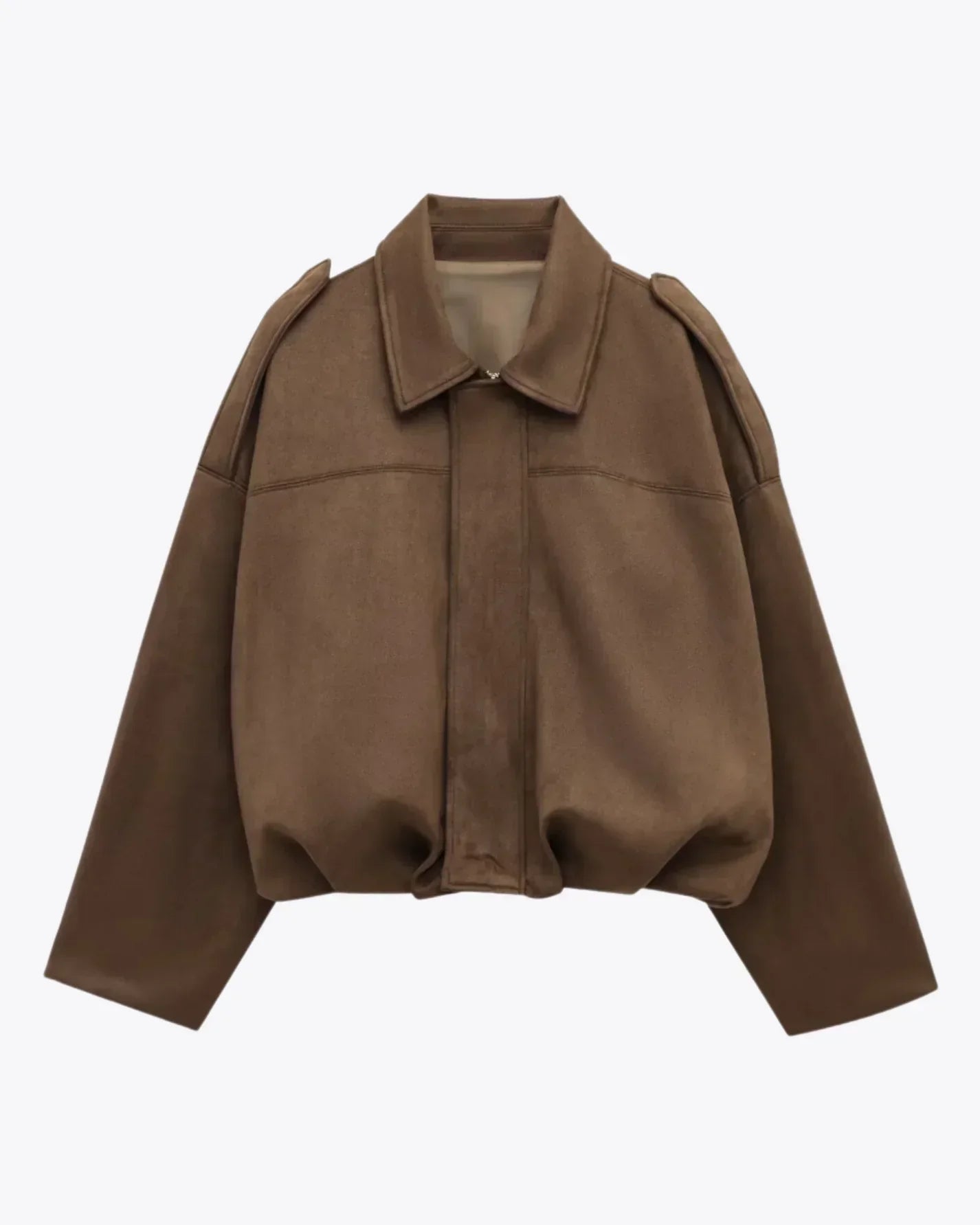 Dames Elegante Damesjas met Suède Look Montarello