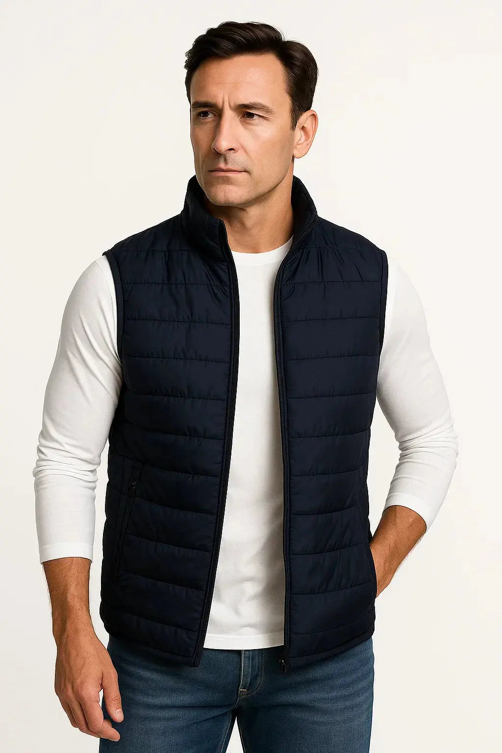 Heren Gewatteerd Bodywarmer Vest Montarello