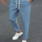 Heren Tapered Comfort Broek met Trekkoord Montarello