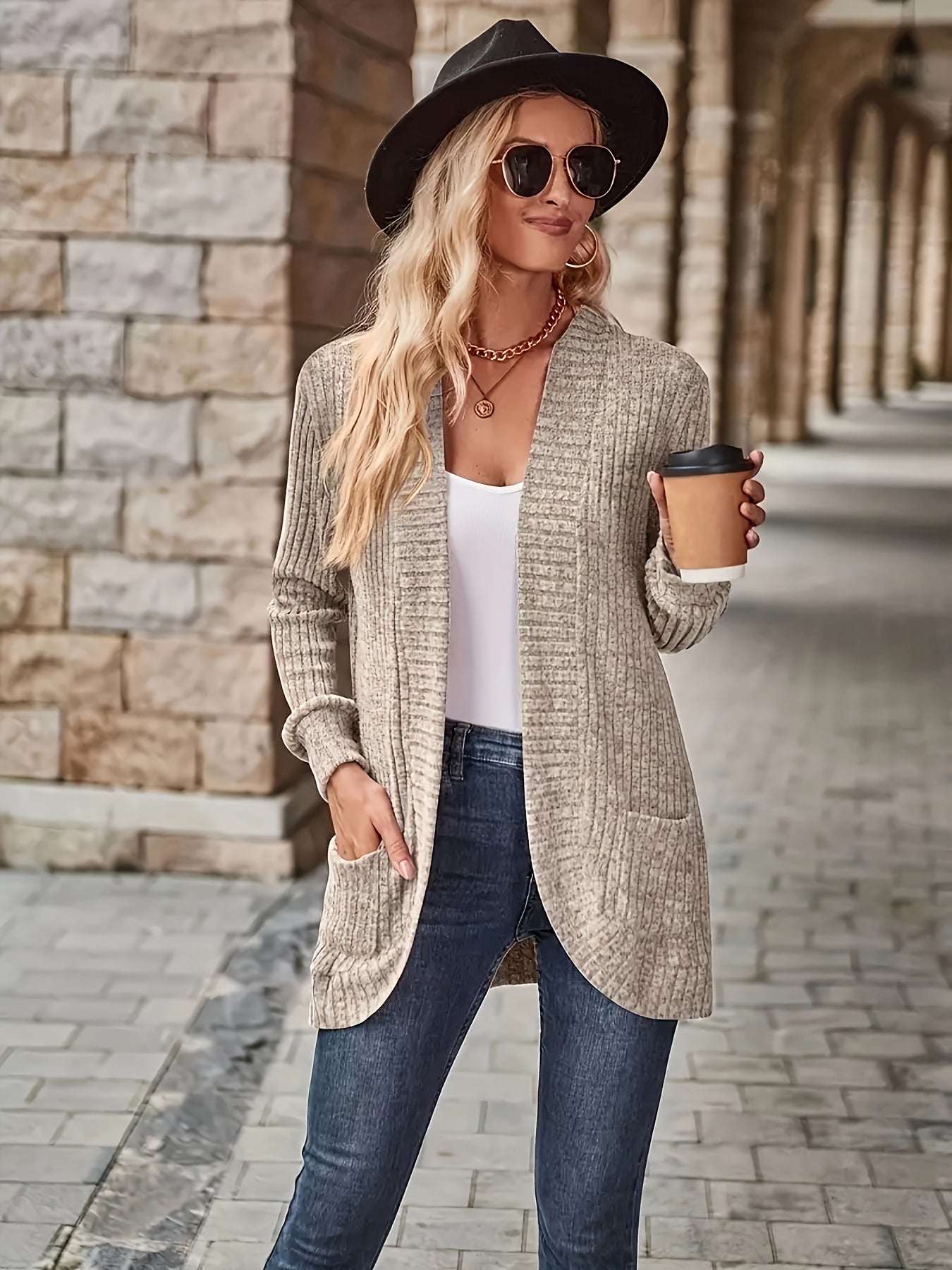Wesley Vest | Dames Herfst Casual Fleece Gebreid Vest